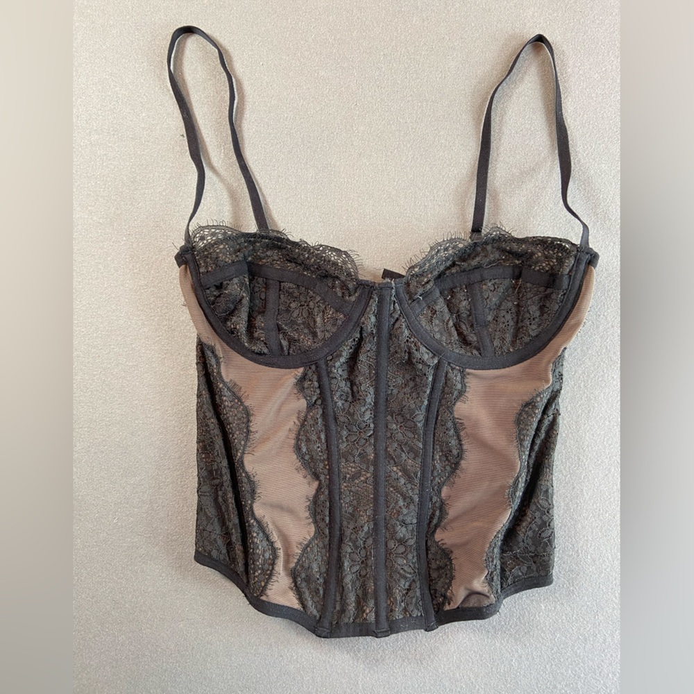 Urban Outfitters Out From Under Corset Bustier‎ Size Medium